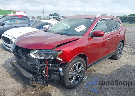 2019 Nissan Rogue Sv из США, поврежденный, VIN 5N1AT2MT9KC759903